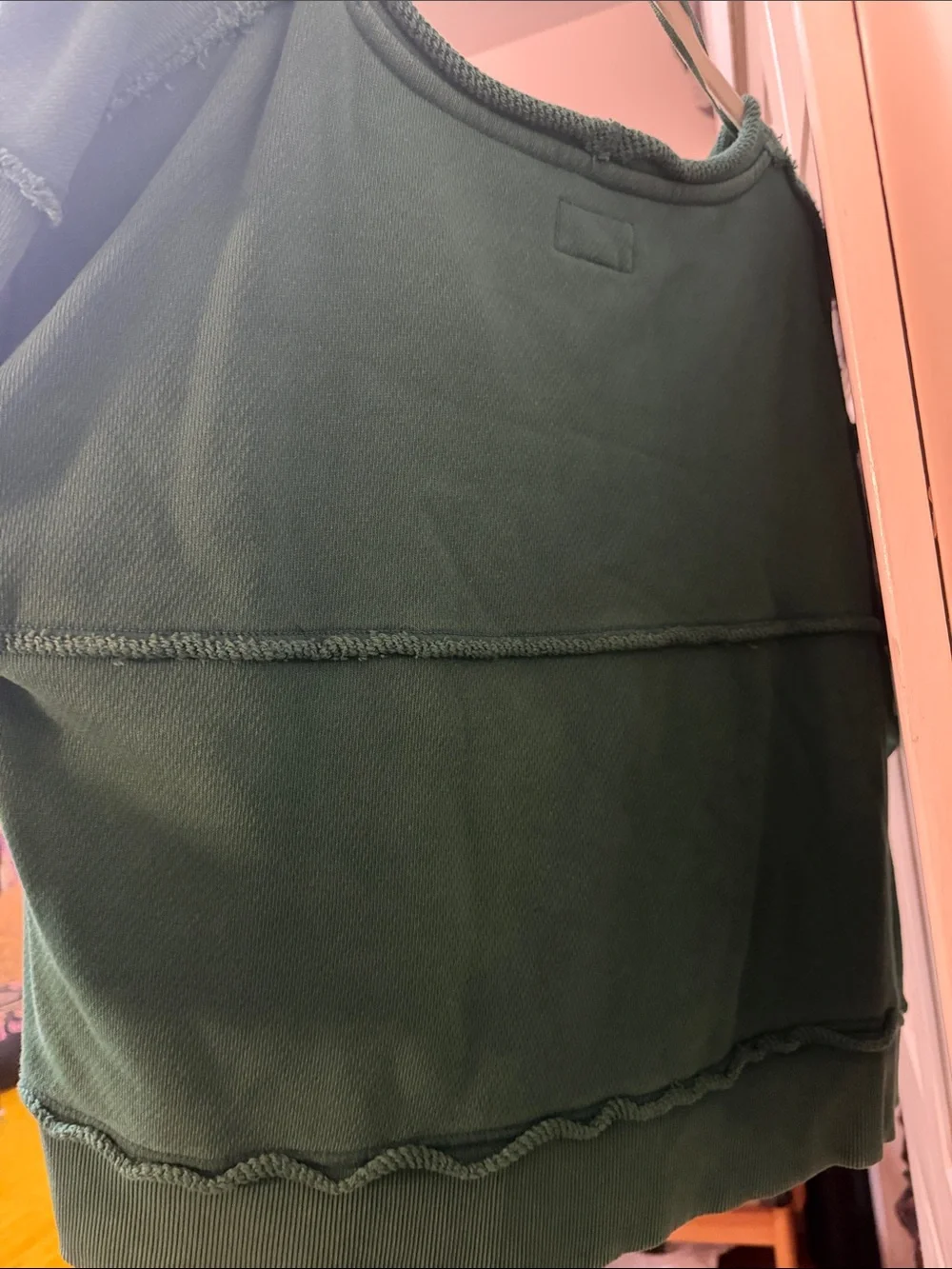 American Eagle Outfitters Deep Green Crewneck Sweatshirt